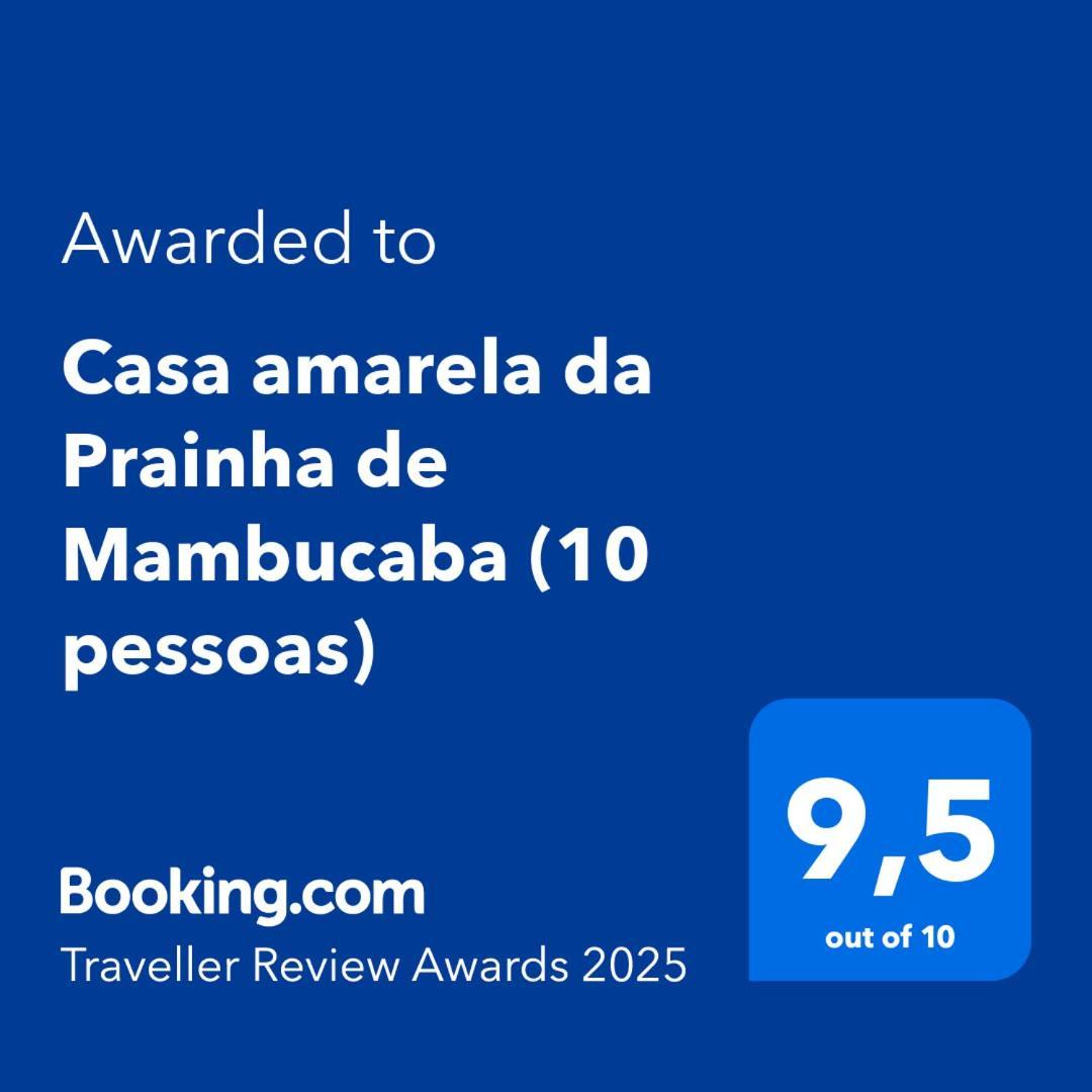 Casa Amarela Da Prainha De Mambucaba - 6 Pessoas Villa Парати Екстериор снимка